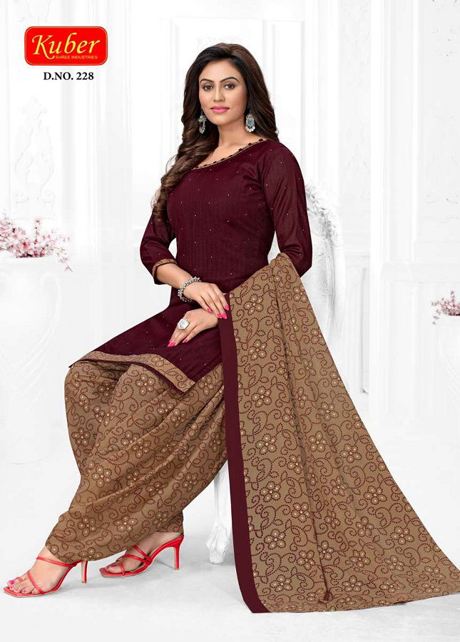 Kuber Kudi Patiyala 3 Regular Wear Latest Cotton Dress Material Collection